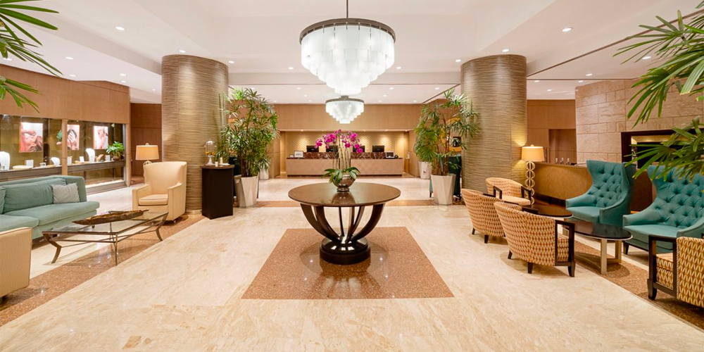 Sheraton Grand Rio Hotel & Resort reception